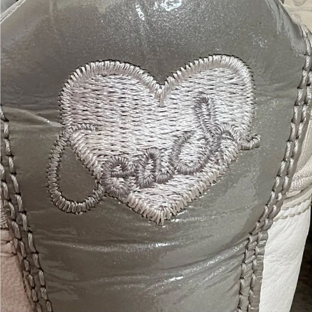 Coach Nova Signature C Silver Sneakers 9M